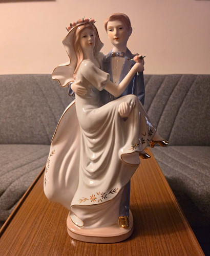 Porzellanfigur brautpaar - porzellanfigur,