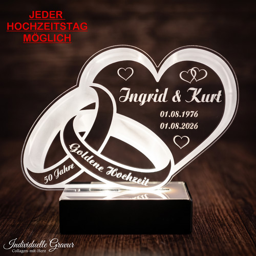 Aufsteller hochzeitstag mit - hochzeitstag,