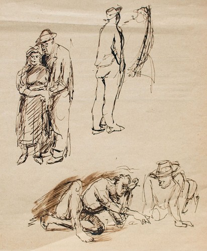 Figurenstudie porträt spieler - porträt,