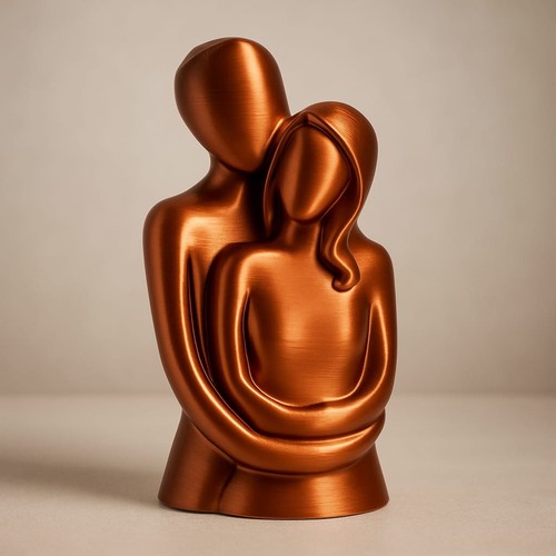 Skulptur paar umarmung liebe - skulptur,