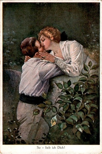 Liebespaar kuss lieb - liebespaar,