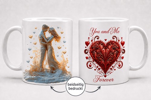Tasse liebespaar geschenkidee - liebespaar,