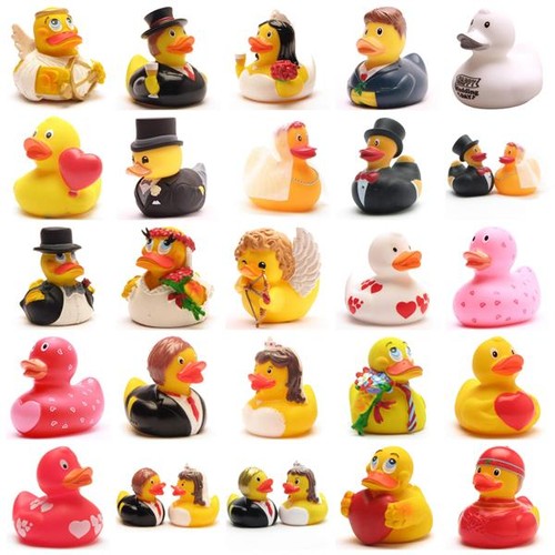 Badeenten brautpaar hochzeit - badeenten,