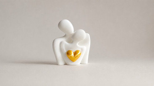Liebespaar figur herz - figur,