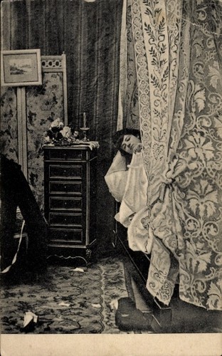 Liebespaar bett frau - im,