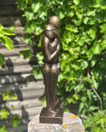 Bronzefigur liebespaar - bronzefigur,