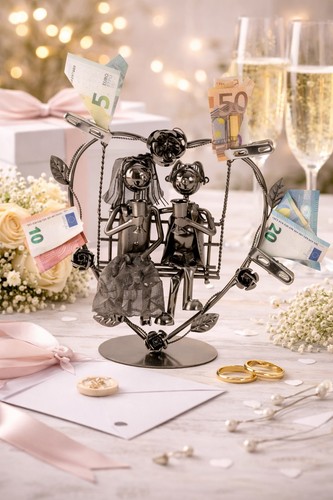 Hochzeitspaar schaukel metall - schaukel,