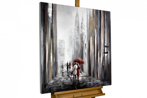 Acryl gemälde liebespaar - acryl, 'liebespaar