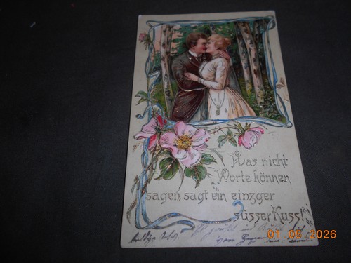 Schöne prägekarte 1910 - prägekarte, ca.