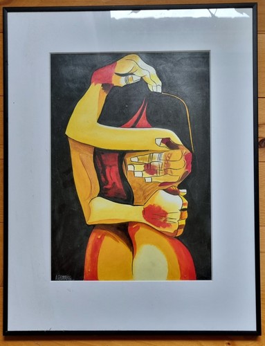 Kunstdruck mit rahmen - mit,