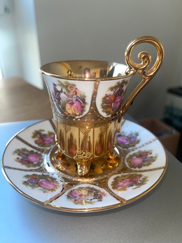 Vintage mokkatasse seltmann - vintage,