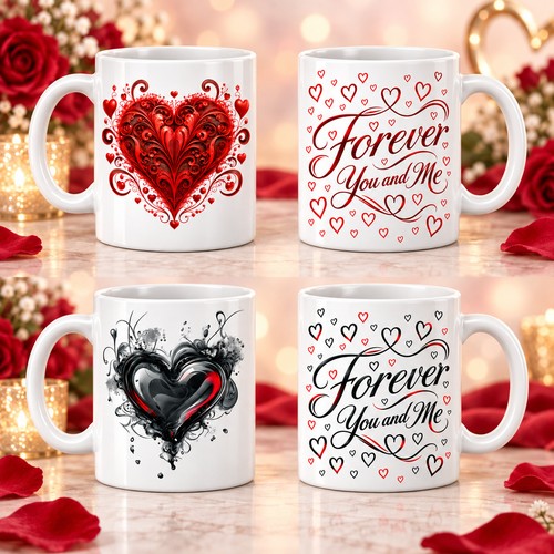 Tassen set liebespaar - tassen-set,