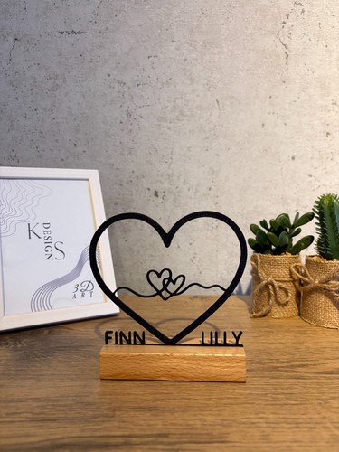Personalisiertes herz geschenk - herz,