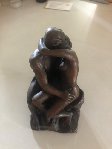 Bronzeskulptur liebespaar 12 - liebespaar,