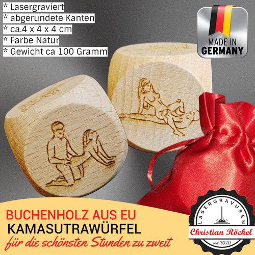 Kamasutra würfel holz erotik - kamasutra,