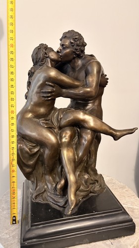 Titel liebespaar skulptur - liebespaar,
